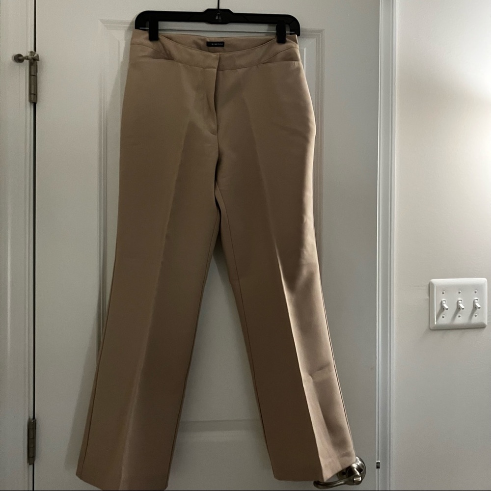 NY & CO| vintage cream tan dress pants | size 8P